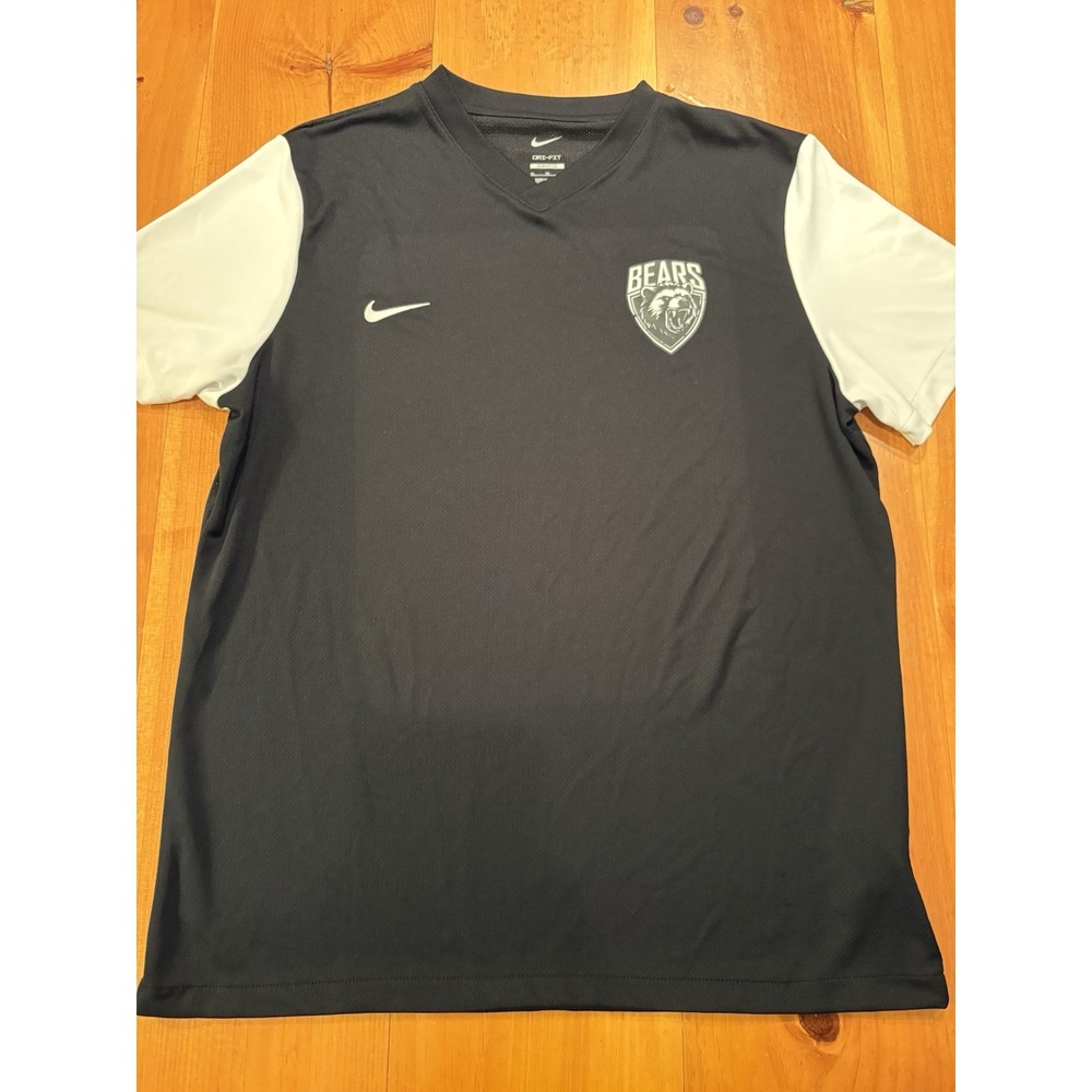Nike Dri-FIT Tiempo Premier II Men's XL Bears Soccer Jersey Black White